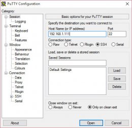 SSH Access with PuTTY for Windows