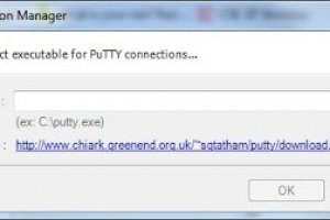 PuTTY download connection Manager